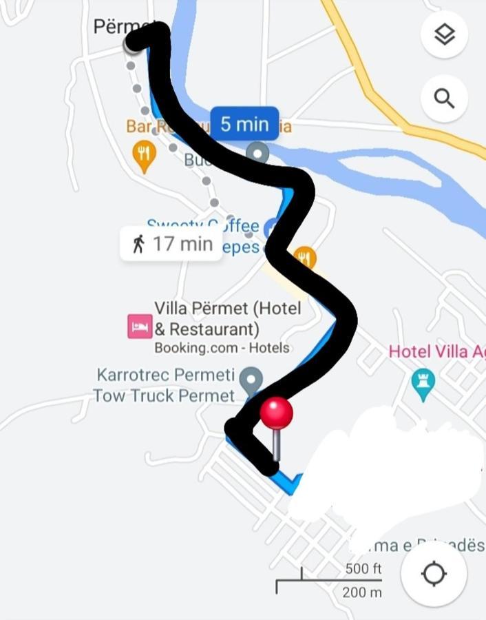 Drini Apartments Përmet Kültér fotó